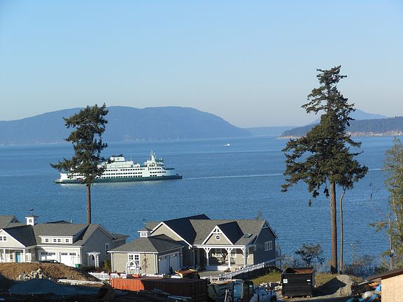Ferry leaving the terminal
