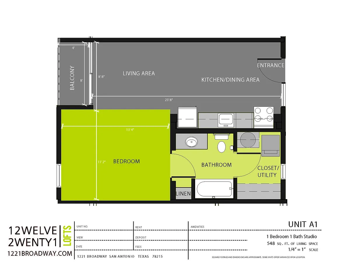 Floor plan A1