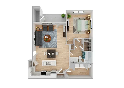 Floor plan Chestnut | Renovated