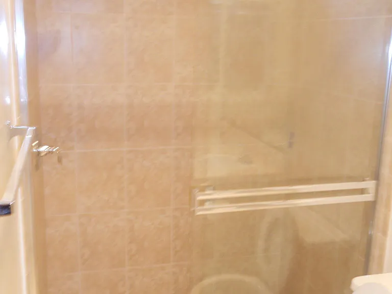 Tiled shower