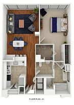 Floor plan A1