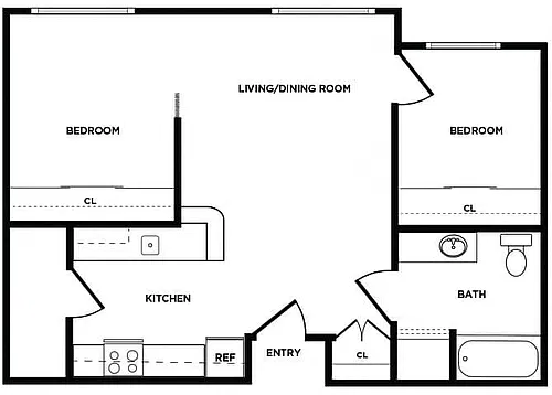 Floor plan B2
