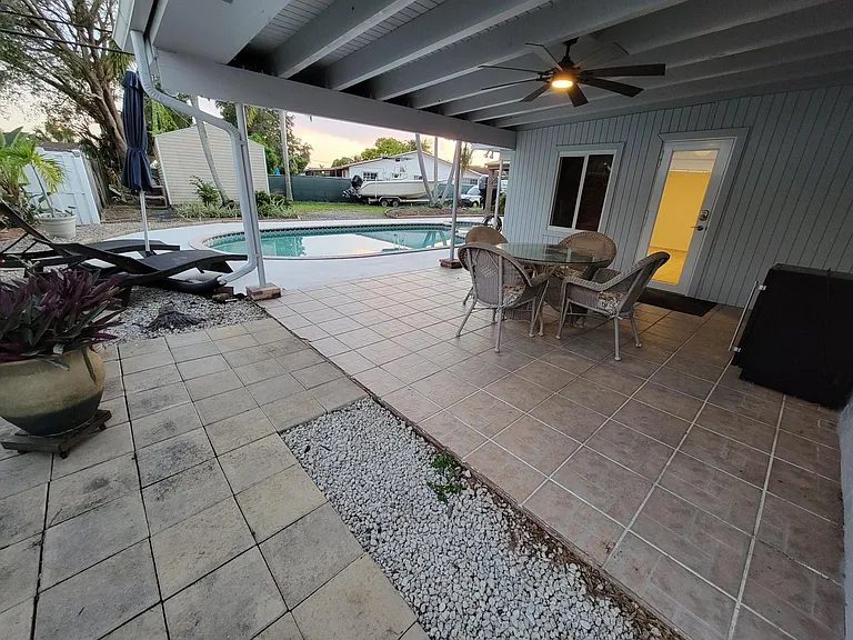 REAR COVERED PATIO