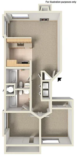 Floor plan Laguna