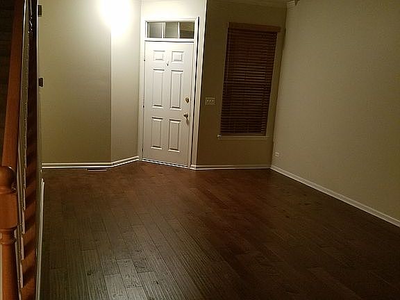 View of front door