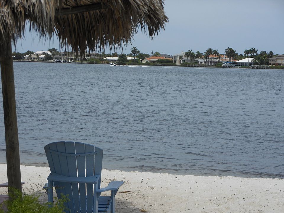 Private beach