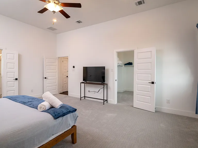 Primary bedroom has walk-in closet and attached to bathroom #1