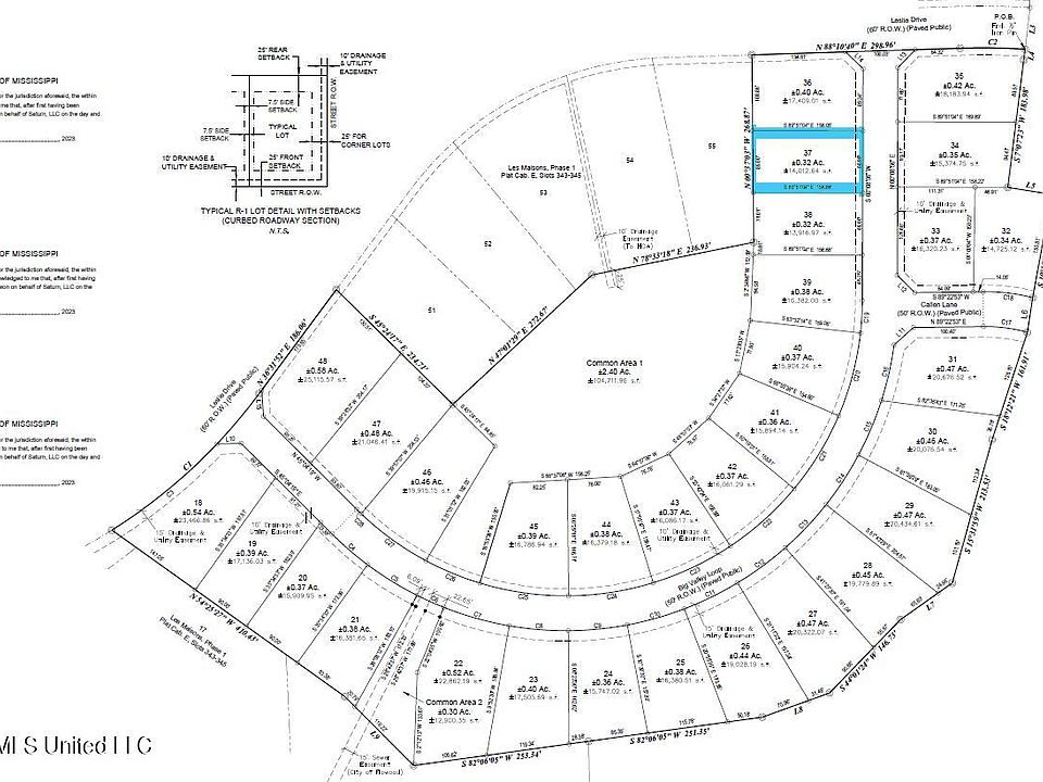 2nd image of 37 Les Maisons Lot Flowood Is