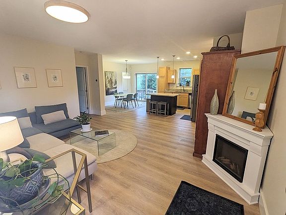 Spacious open concept design