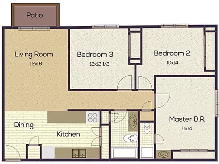 Floor plan C1