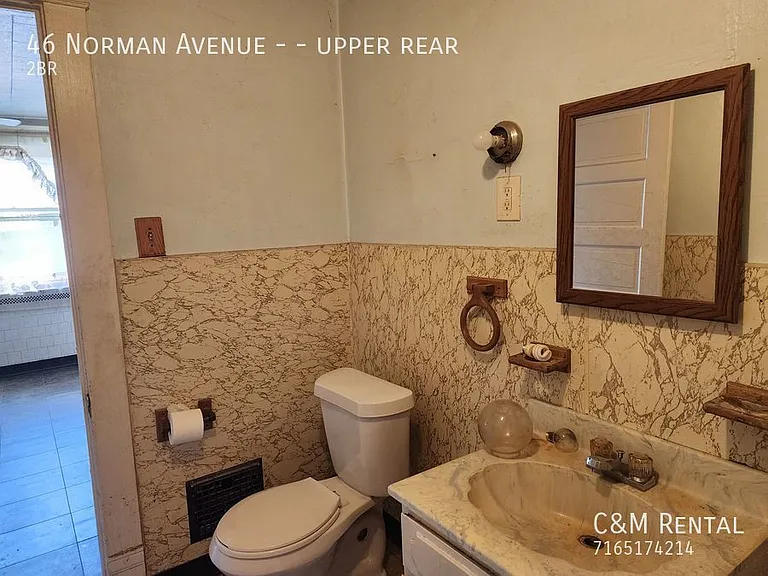 46 Norman Ave #- UPPER REAR — Photo 3