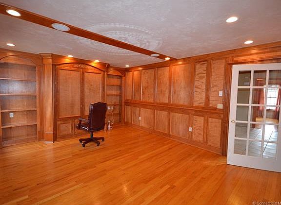  Library with Custom Wood p...