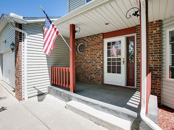 What a perfect place to greet guests or enjoy a morning cup of coffee.