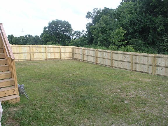 Large Fenced Back Yard
