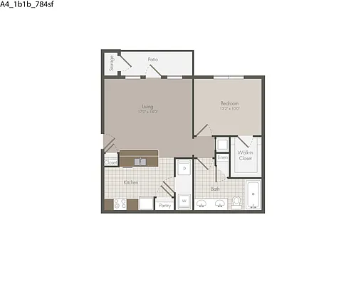 Floor plan A4