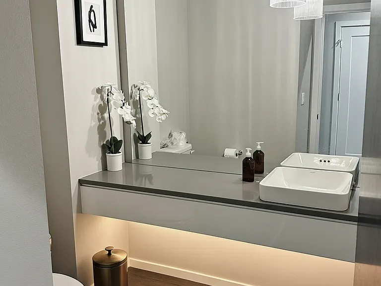 Half bath on main floor