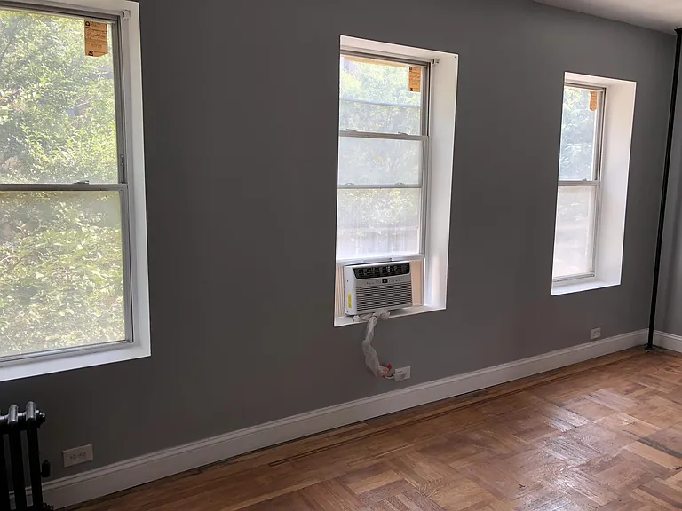 3 Windows in Master Bedroom, view to front of house