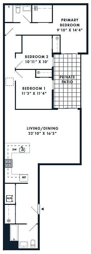 Floor plan C01
