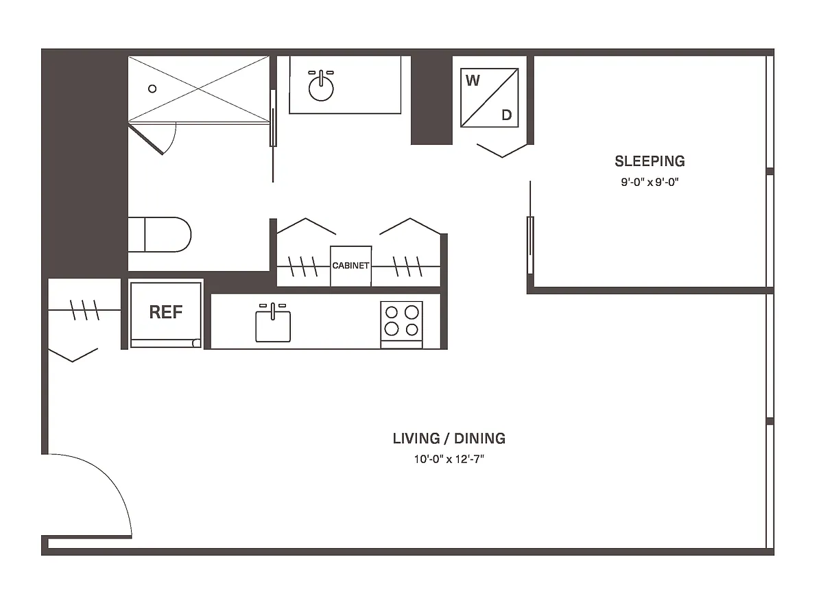 Floor plan M2B