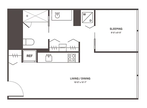 Floor plan M2B