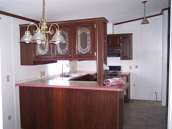 Kitchen from dinning room door
