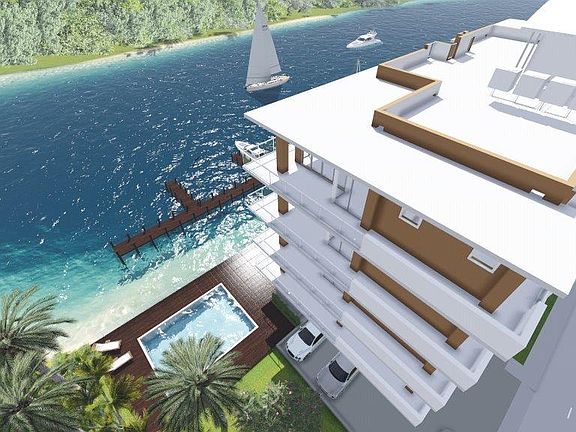 Pool facing Intracoastal