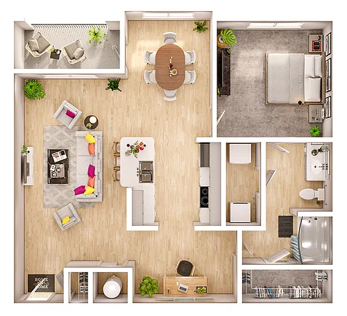 Floor plan A1G