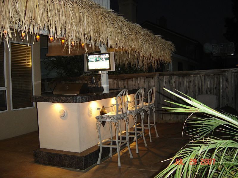 Custom BBQ w/ TV