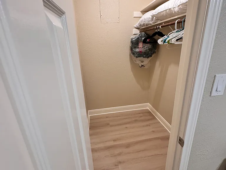 Spacious Closet in 2nd Bed