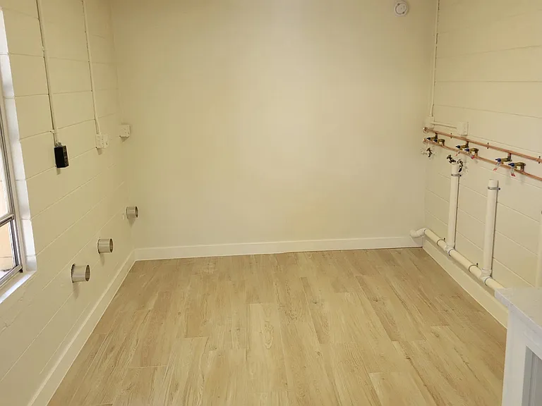Remodeled laundry room