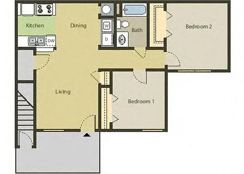 Floor plan Hillcrest