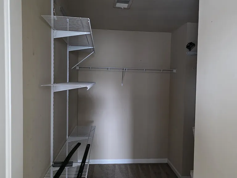 Master walk-in closet