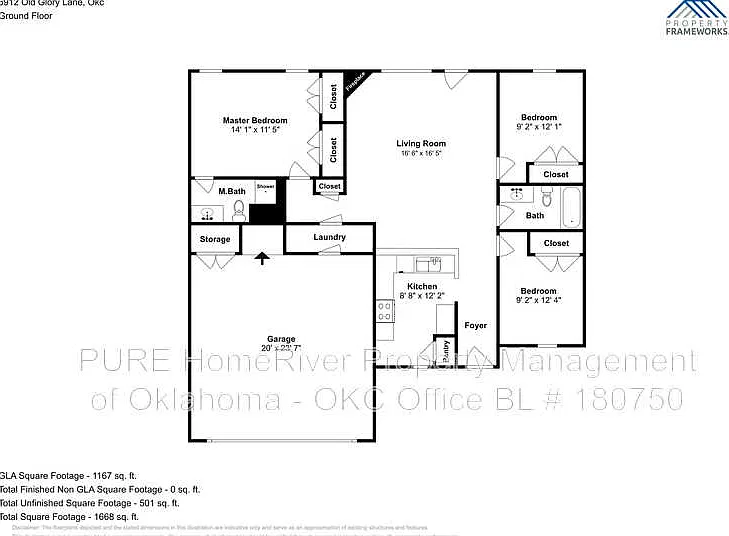 3 bed, 2.0 bath, 1188 sqft, $1,395 — Photo 4