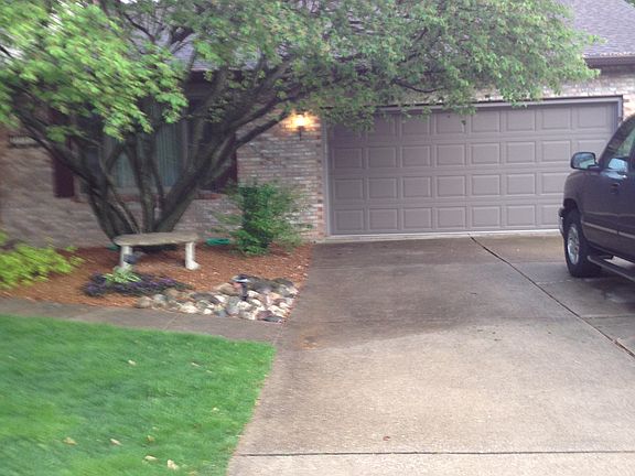 Two car attached garage