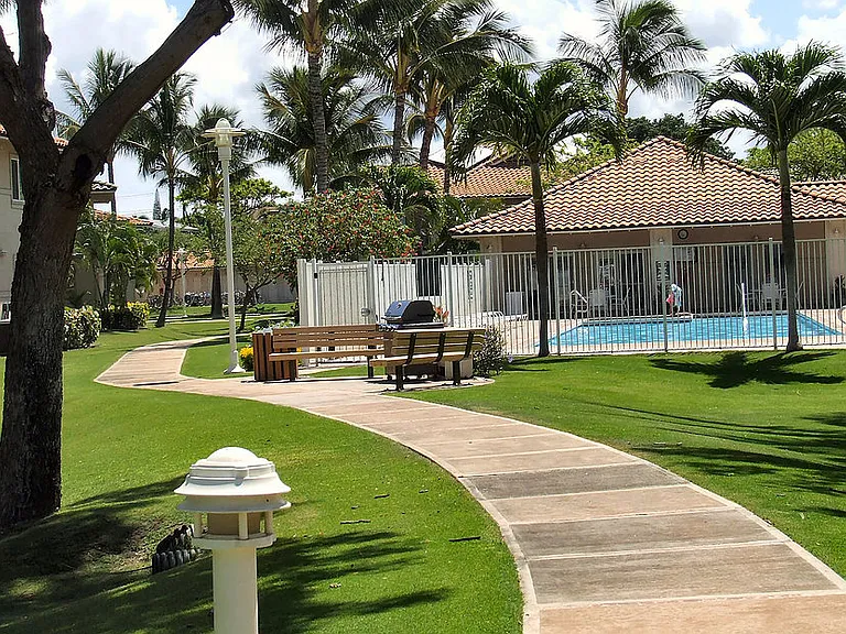 Pool area