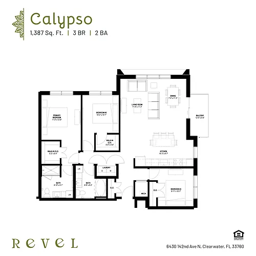 Floor plan Calypso