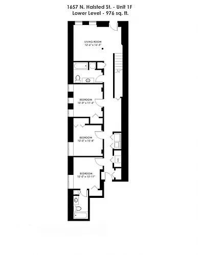 Floor plan Four Bedroom