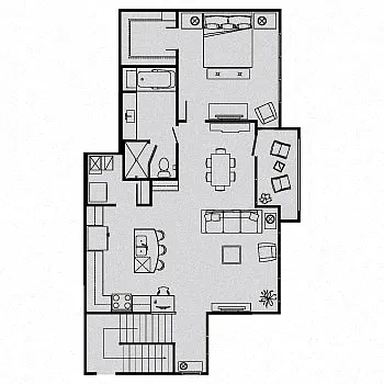Floor plan B3 (att gar)