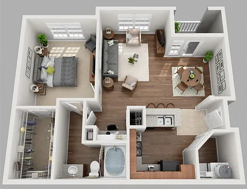 Floor plan Beauregard