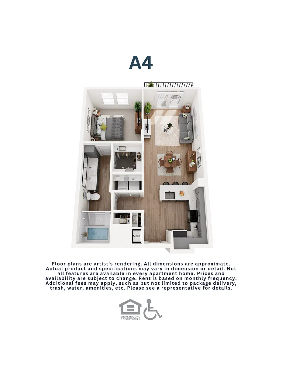 Floor plan A4