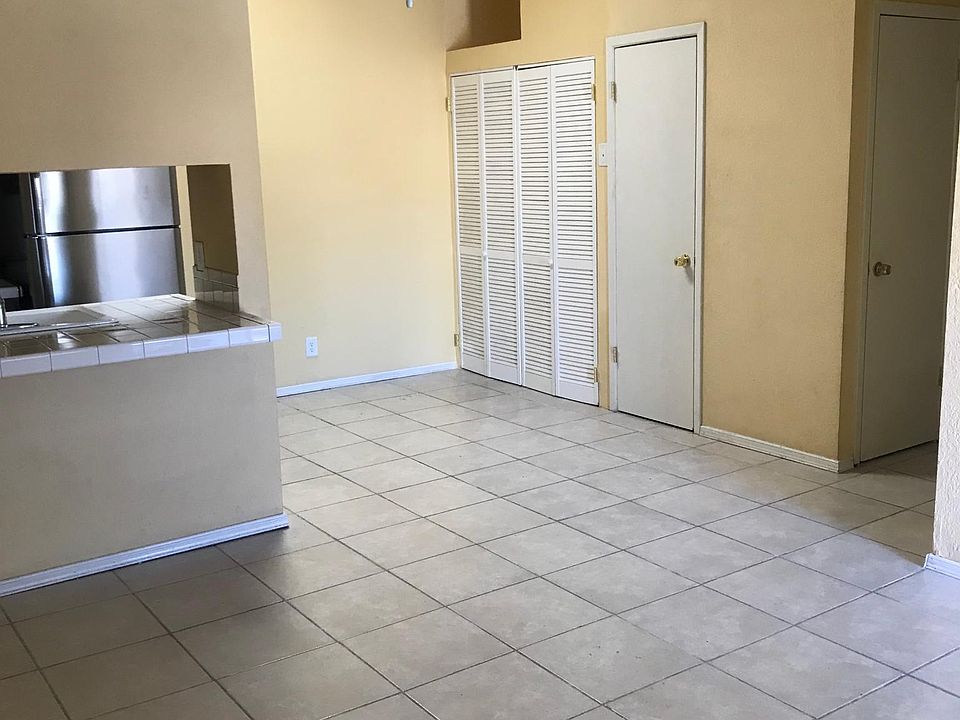 Living room and dinette area