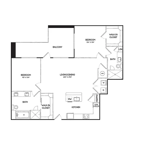Floor plan B4A