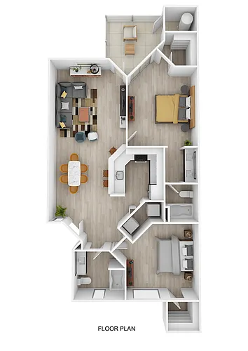 Floor plan B3P