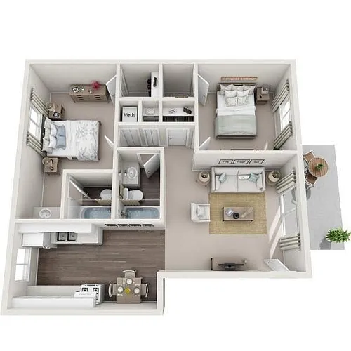 Floor plan B2