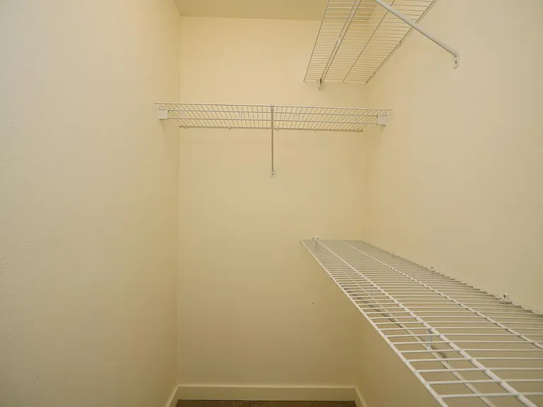 Closet in the 1st floor bedroom