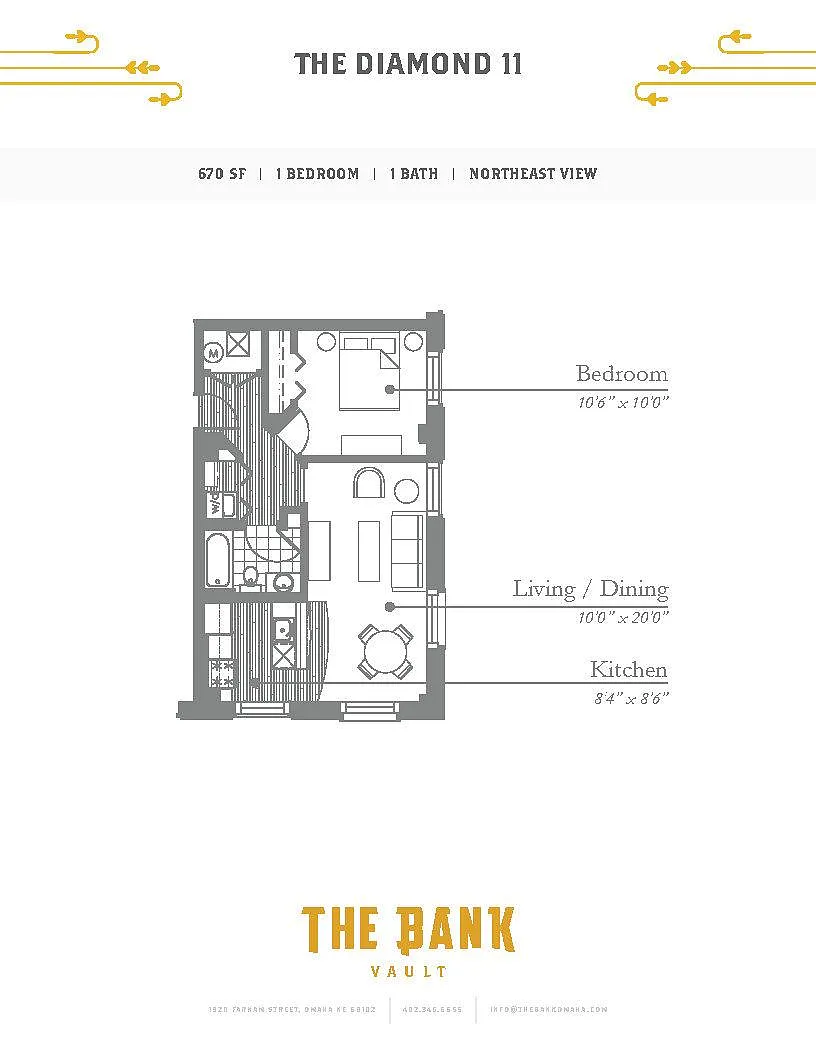 Floor plan The Diamond