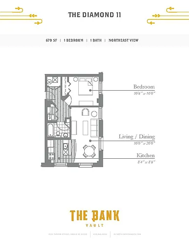 Floor plan The Diamond