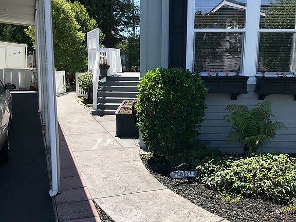 Front left side of home