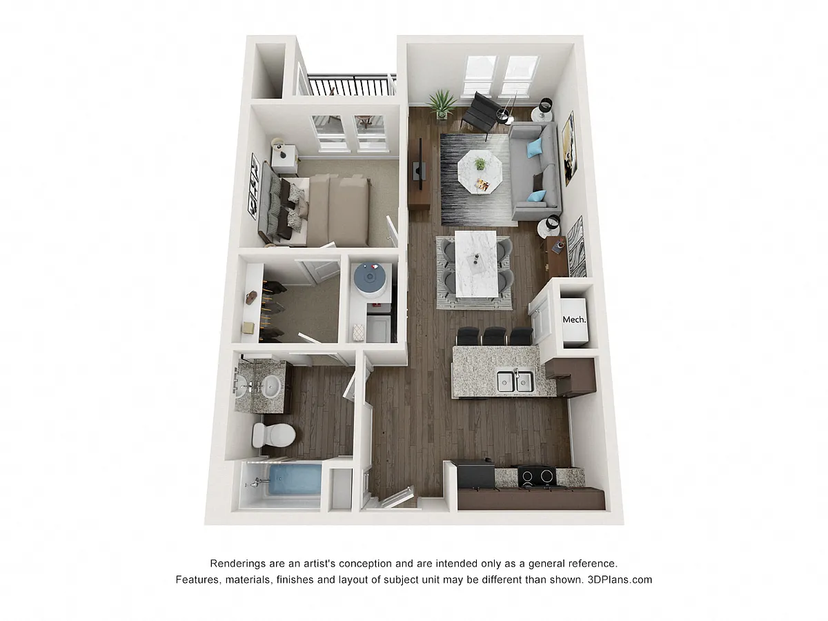 Floor plan A1
