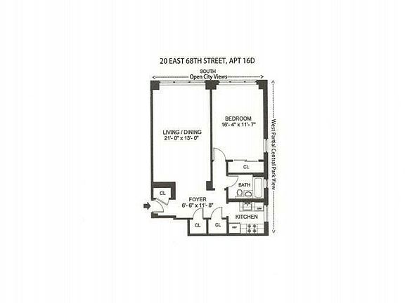2nd image of 20 E 68th St APT 16D